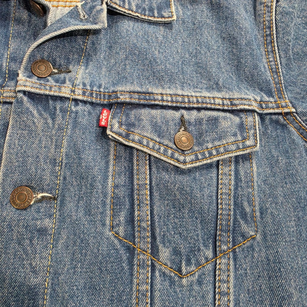 Levis Trucker Jacket Mens Medium Blue Type 3 Wash Cotton Button Front
Denim - Picture 2 of 9